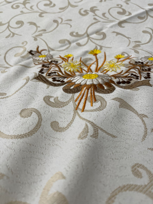 روپشتی جدید ساتن گلدوزی