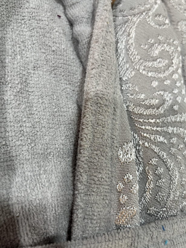 حوله تن پوش تک فستیوال رنگ خاکستری