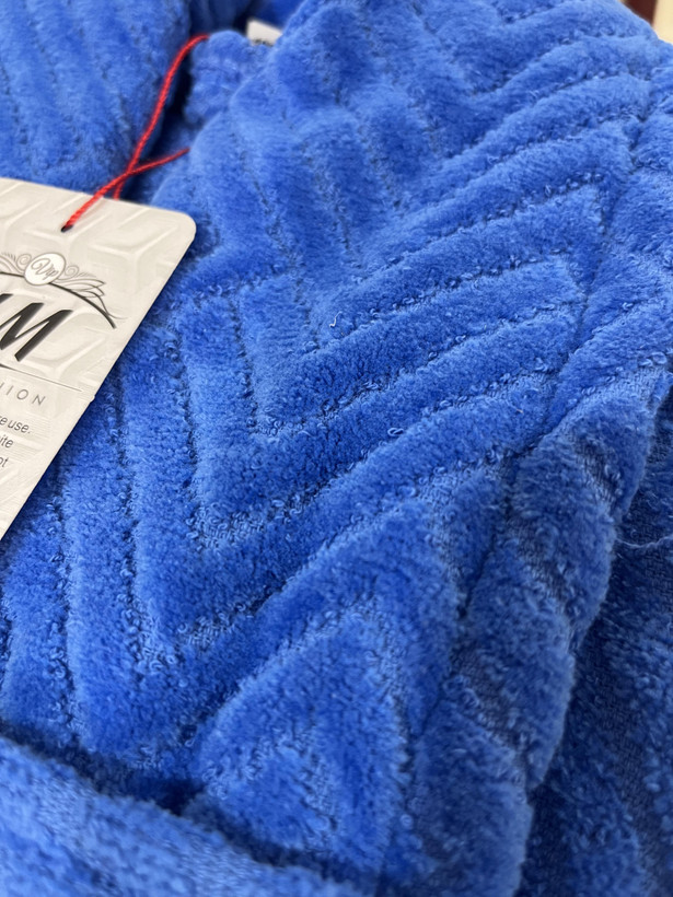 حوله تن پوش تک گِرَم بالا H&M رنگ آبی نفتی