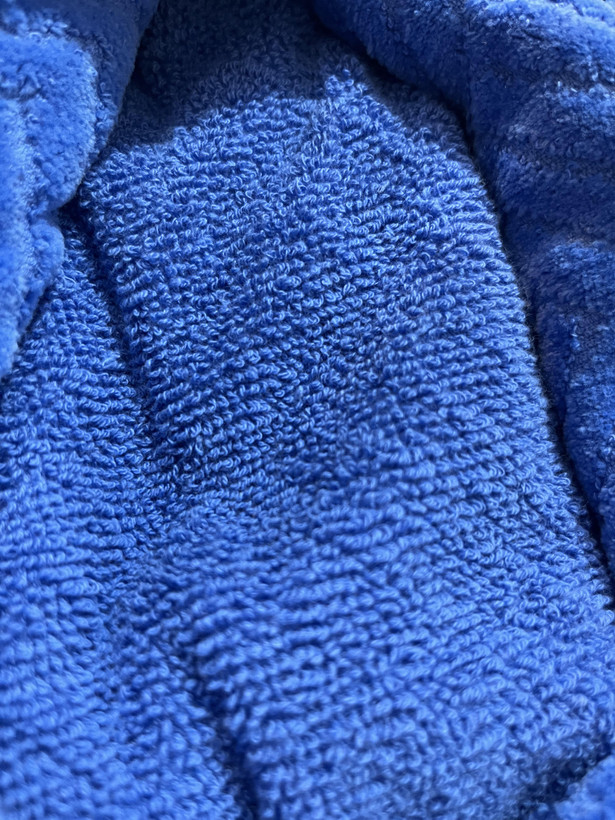 حوله تن پوش تک گِرَم بالا H&M رنگ آبی نفتی