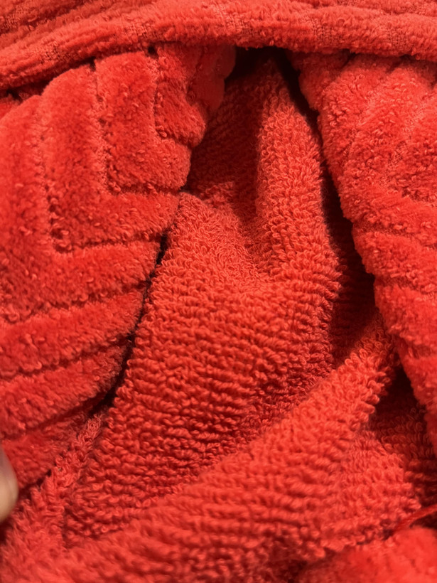 حوله تن پوش تک گِرَم بالا H&M رنگ قرمز