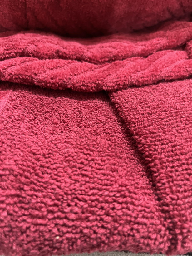 حوله تن پوش تک گِرَم بالا H&M رنگ زرشکی