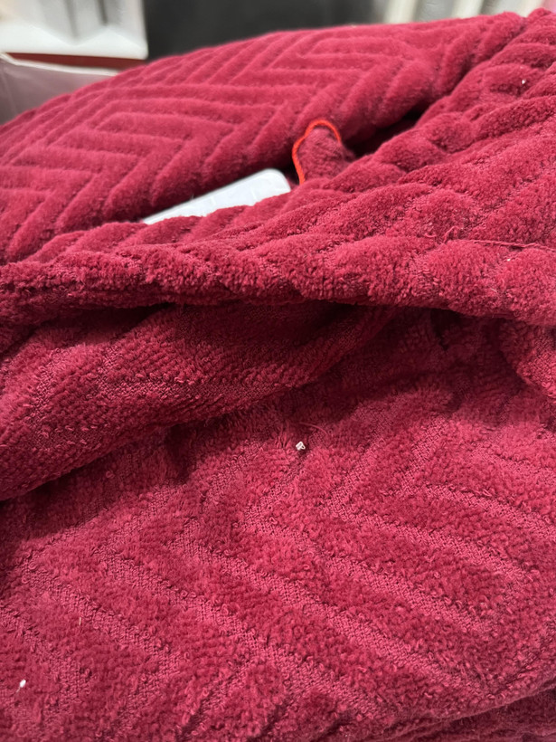 حوله تن پوش تک گِرَم بالا H&M رنگ زرشکی
