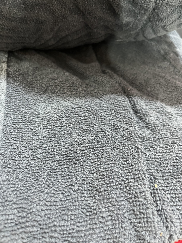 حوله تن پوش تک گِرَم بالا H&M رنگ خاکستری